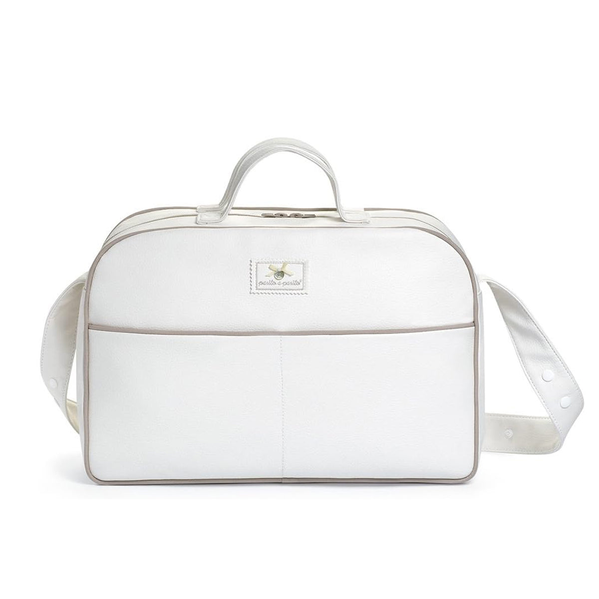 Pasito A Pasito Changing Bag Leather Beige